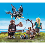 PLAYMOBIL Dragons 70040 Hikkie en Astrid Speelset