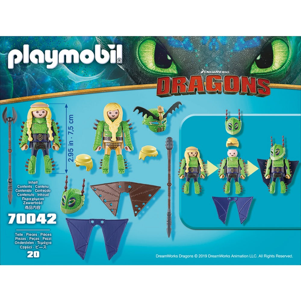 PLAYMOBIL PLAYMOBIL Dragons Schorrie en Morrie in vliegpak