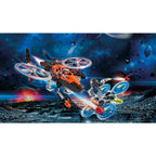 PLAYMOBIL Galaxy Police Galaxy piratenhelikopter
