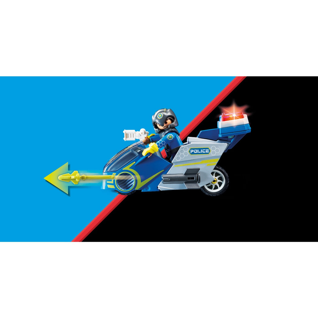 PLAYMOBIL Galaxy Police Galaxy politiemotorfiets