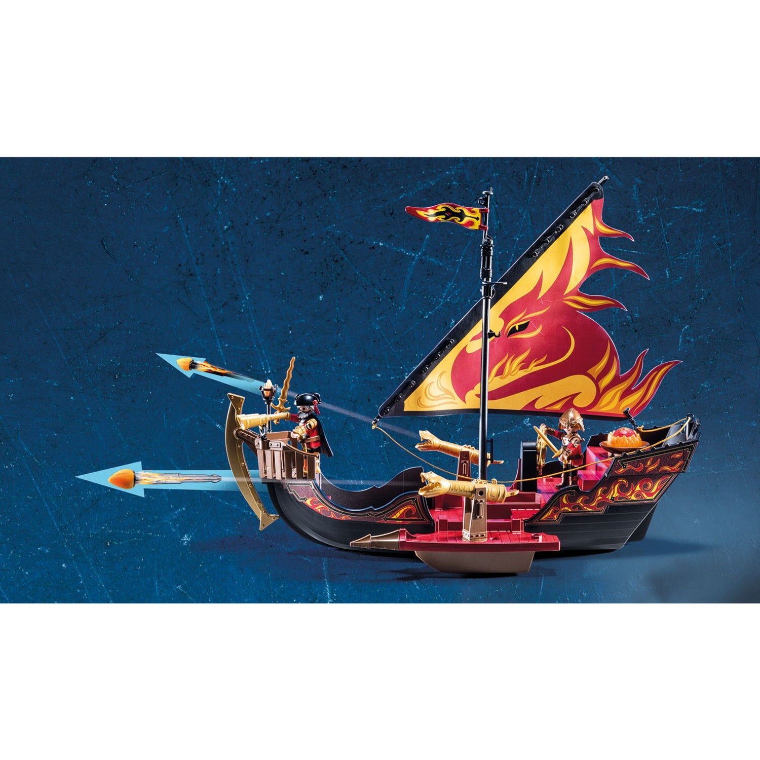 PLAYMOBIL PLAYMOBIL Novelmore Burnham Raiders vuurschip