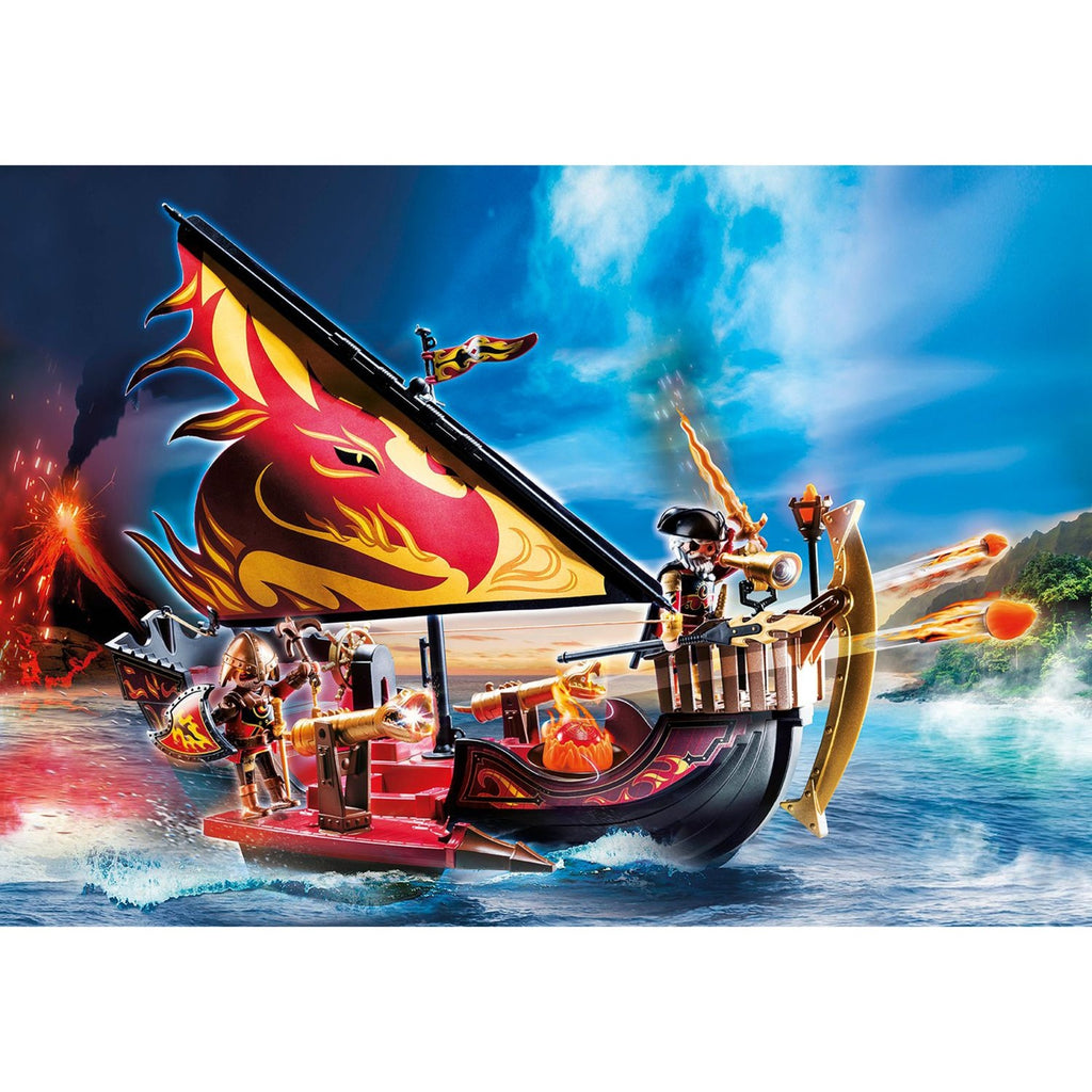 PLAYMOBIL PLAYMOBIL Novelmore Burnham Raiders vuurschip
