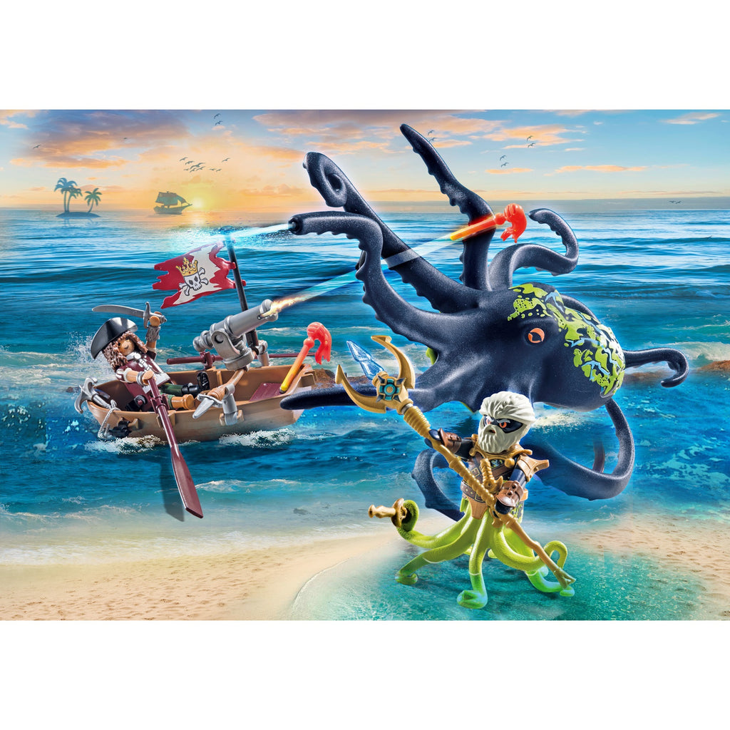 PLAYMOBIL Pirates Gevecht Tegen de Reuzenoctopus 71419
