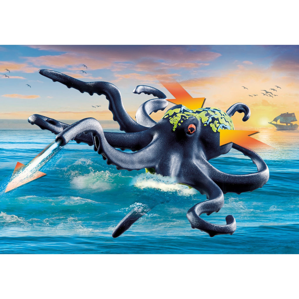 PLAYMOBIL Pirates Gevecht Tegen de Reuzenoctopus 71419