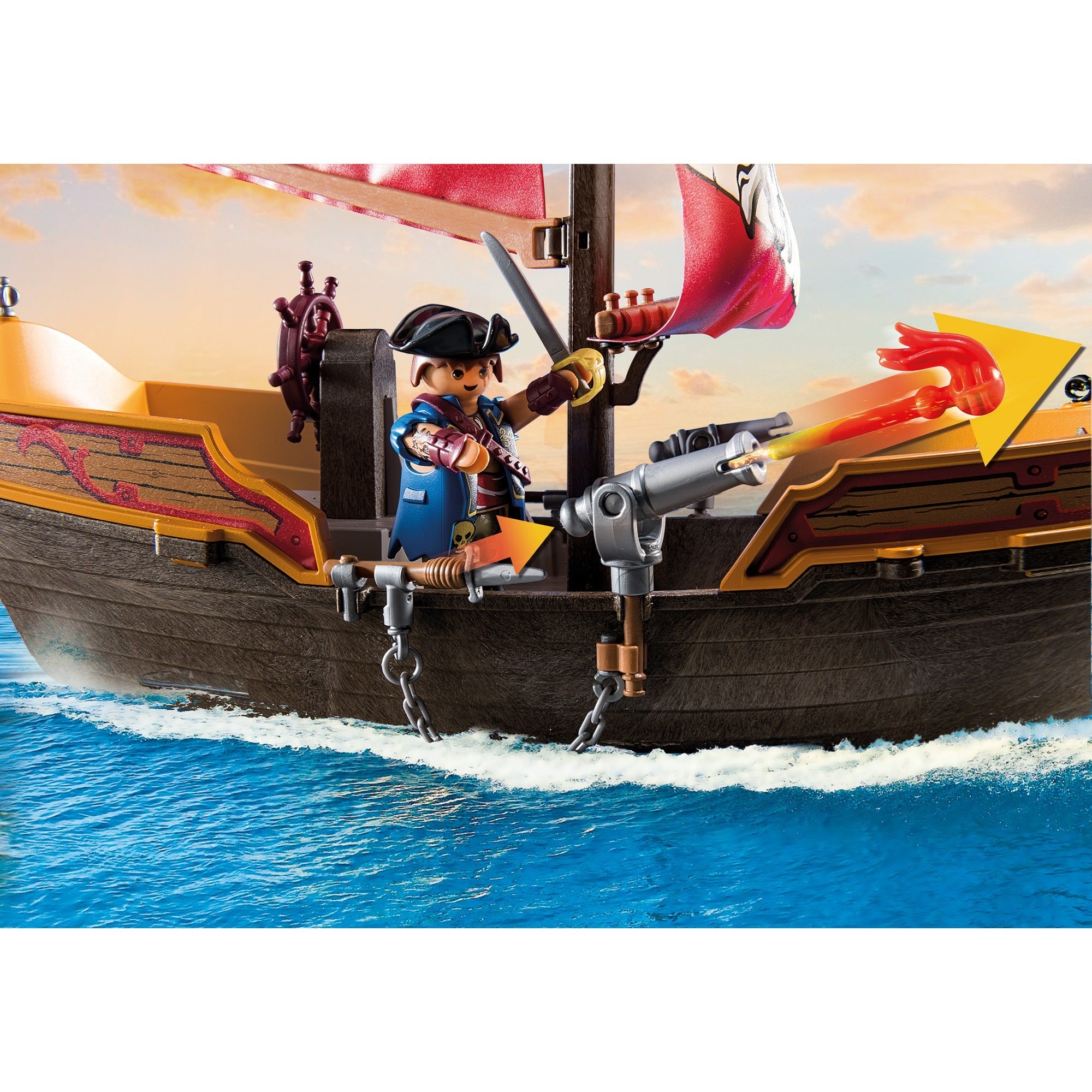 Playmobil 71418 piratenschip