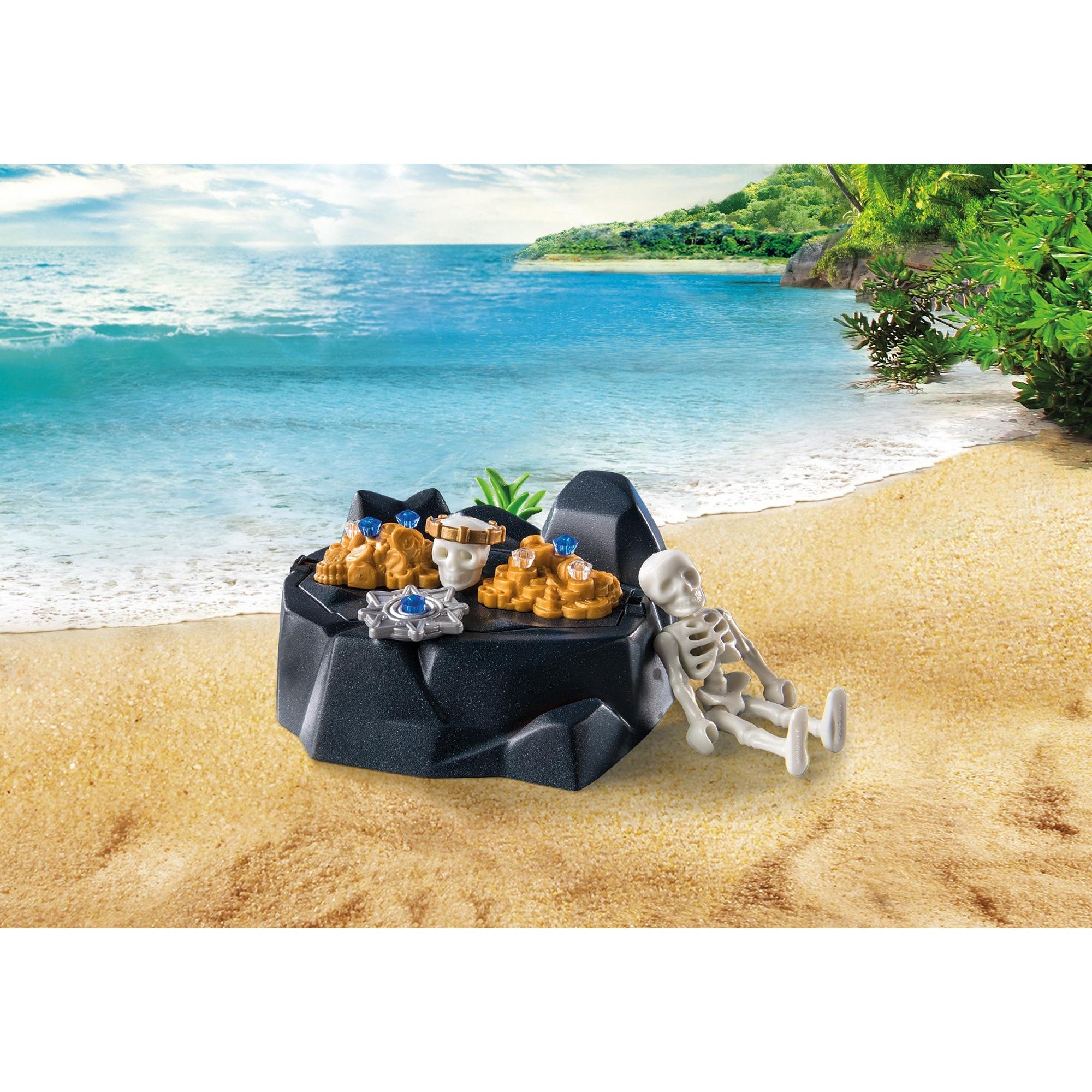 PLAYMOBIL Starterpack Piraat met Roeiboot 71254
