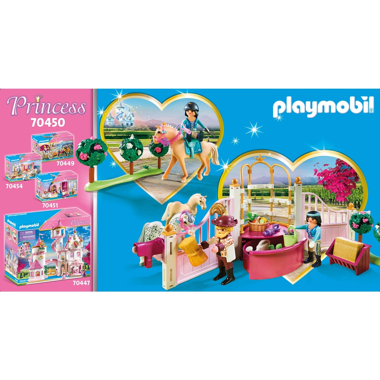 PLAYMOBIL Paardrijlessen 70450