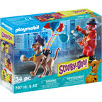 Playmobil scooby doo avontuur met de ghost clown 70710