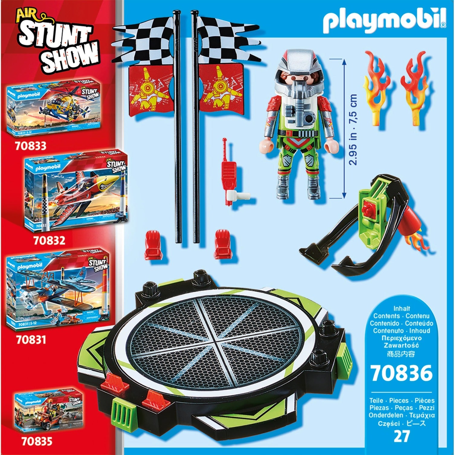 PLAYMOBIL Stuntshow Air Stuntshow Jetpack-vlieger