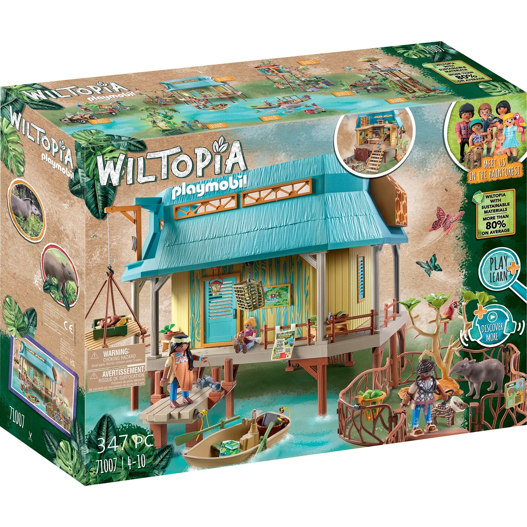 Playmobil Wiltopia Dierenverzorgingscentrum 71007