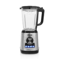 Princess 212094 blender solid pro (roestvrij staal zwart, 1,75 liter | rvs messenblok 6 messen | auto-clean-functie | onderdelen vaatwasserbestending)