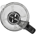 Princess 212094 blender solid pro (roestvrij staal zwart, 1,75 liter | rvs messenblok 6 messen | auto-clean-functie | onderdelen vaatwasserbestending)