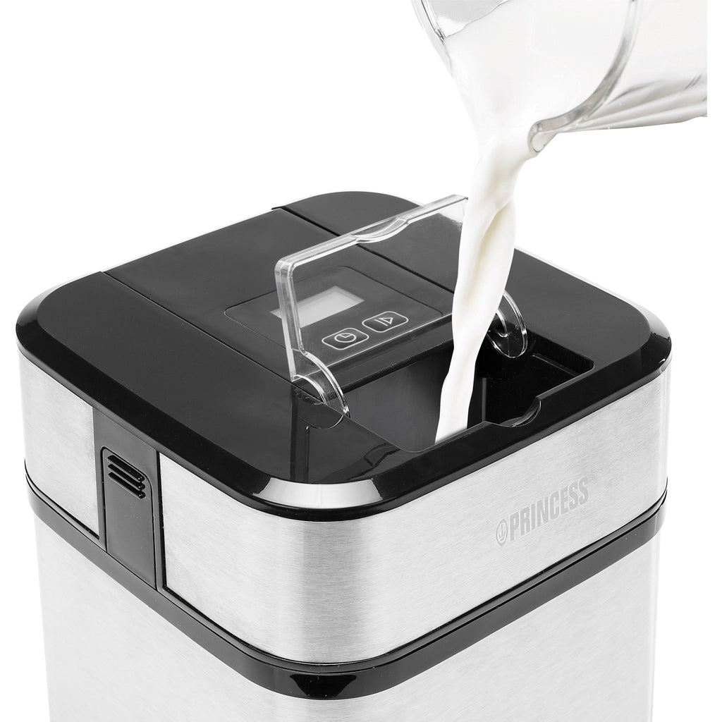 Princess 282605 ice cream maker ijsmachine (roestvrij staal zwart, 1,5 liter)