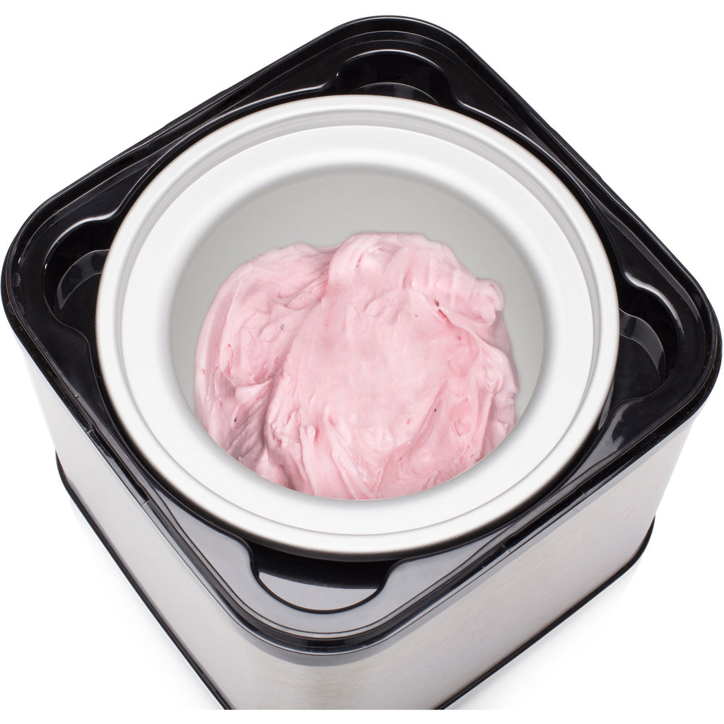 Princess 282605 ice cream maker ijsmachine (roestvrij staal zwart, 1,5 liter)