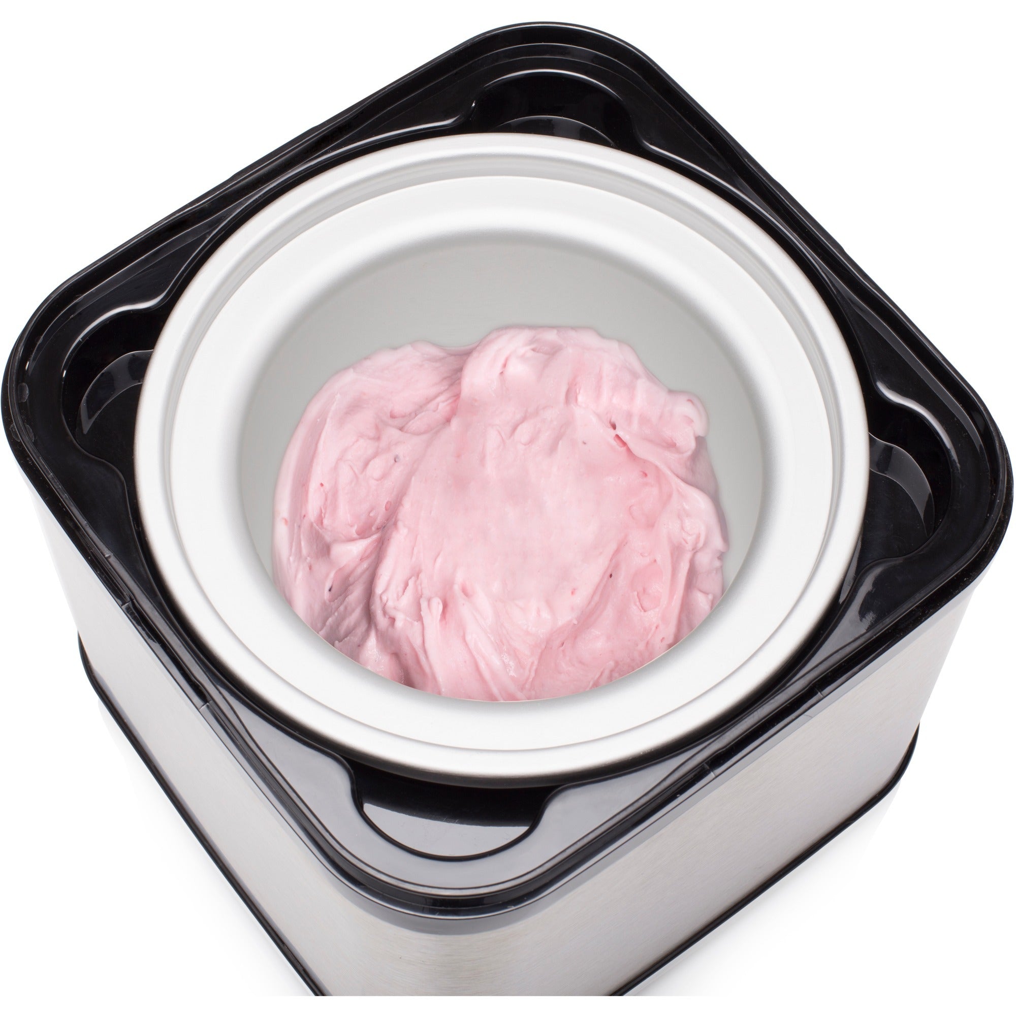 Princess 282605 ice cream maker ijsmachine (roestvrij staal zwart, 1,5 liter)