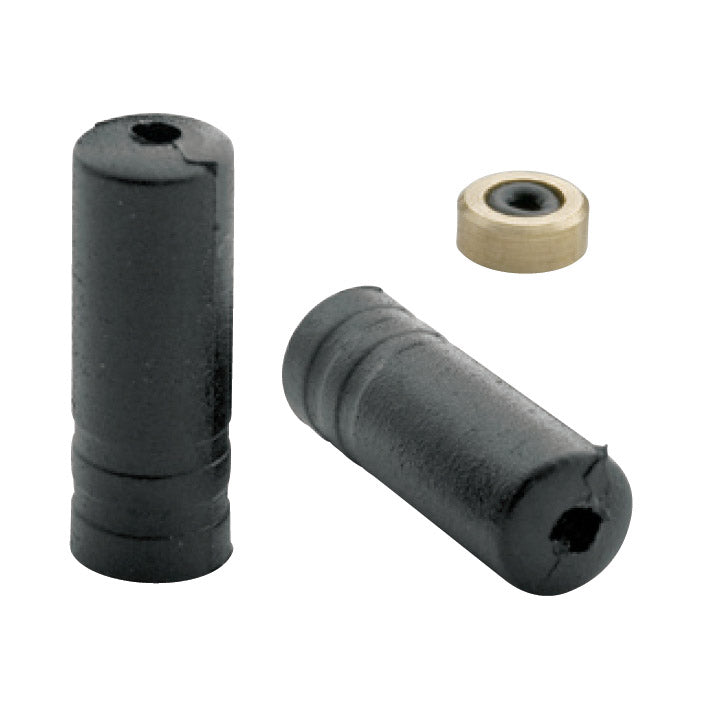 Elvedes kabelhoedje 4,3mm pvc zwart sealed (100st)