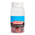 Elvedes kabelhoedje 4,2mm seal alu rood (50st)