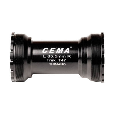 Cema bracketas t47 - trek sram dub rvs-zwart