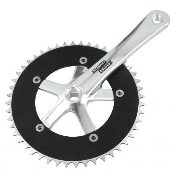Sturmeyarcher sturmey archer crankstel zilv. 1 8 44t 170mm fct24 (sa)