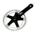 Sturmeyarcher sturmey archer crankstel 46t zwart zilver 170mm fct66 (sa)