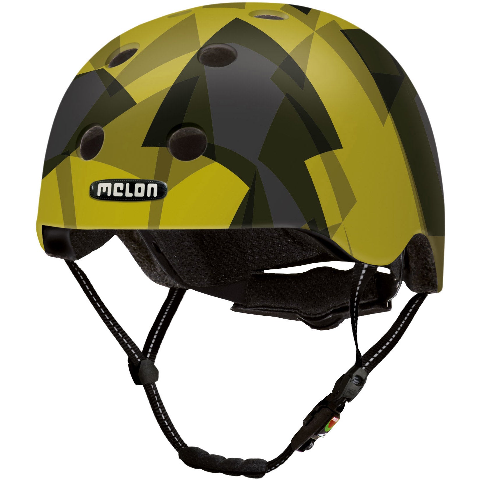 Melon Urban Active fietshelm groen/zwart maat 52 58 cm