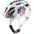 Alpina sports kinderhelm ximo flash white flower 49-54 glans