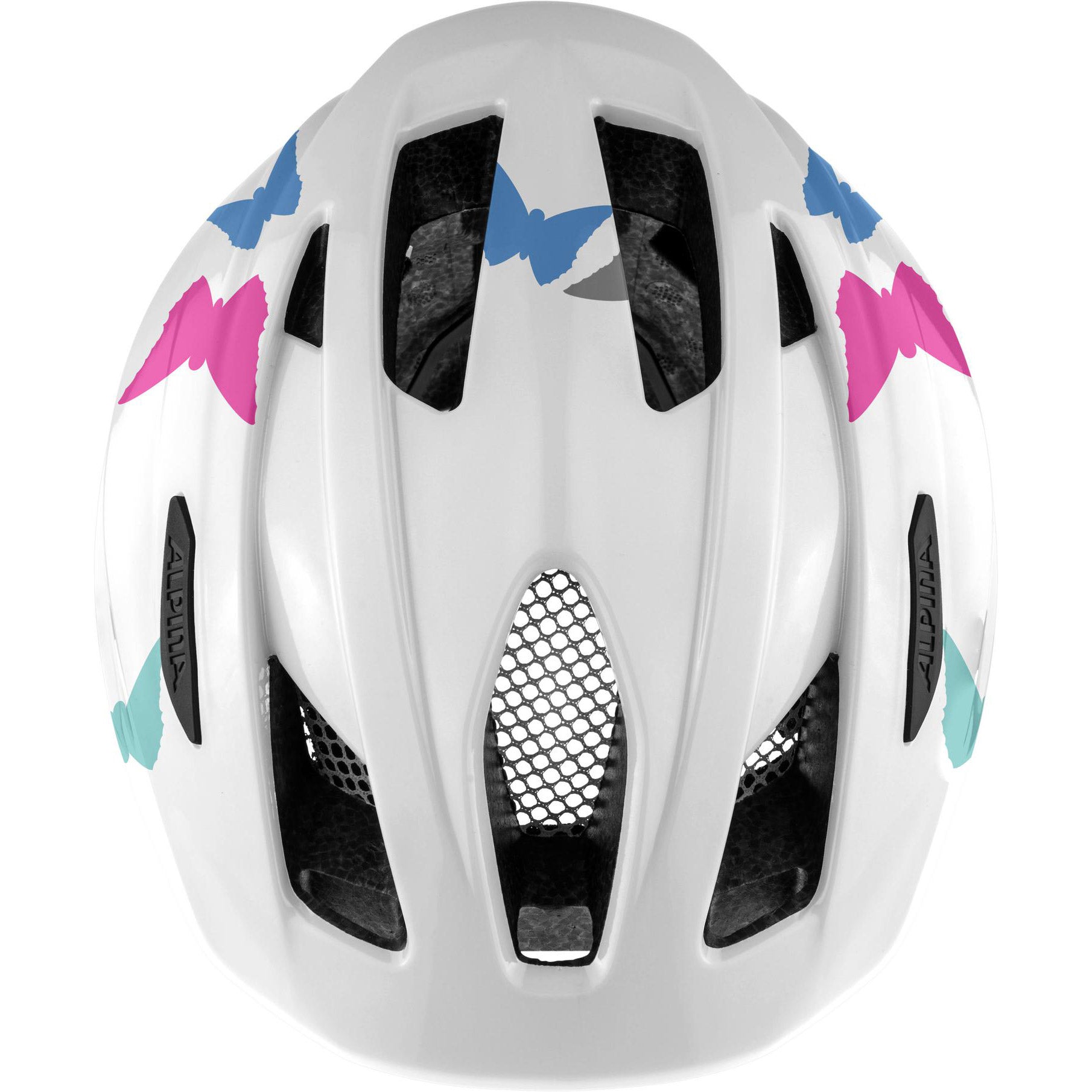 Alpina sports kinderhelm pico pearlwhite butterflies 50-55