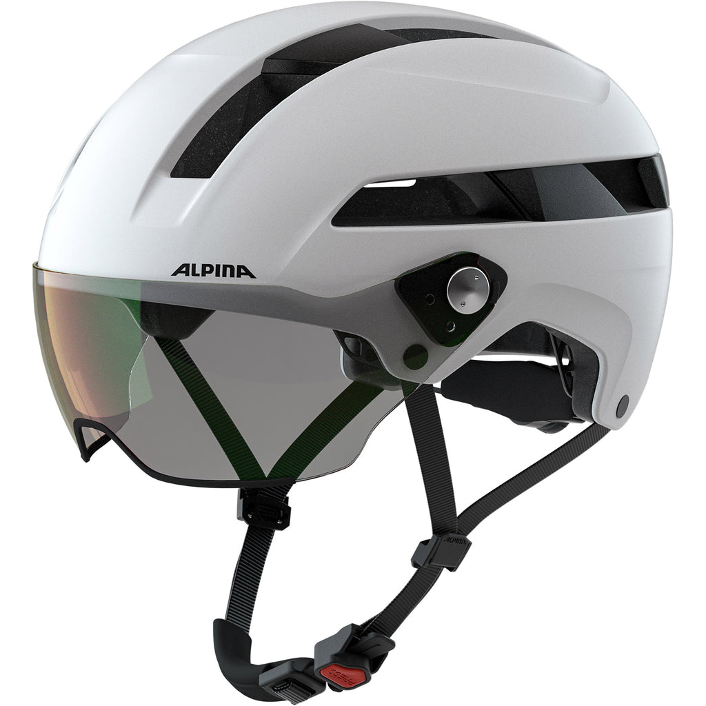 alpina sports urban helm soho visor v 55-59 mat wit