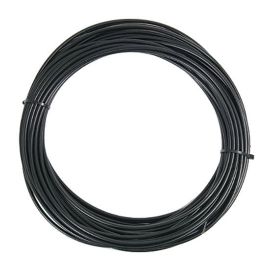 Elvedes buitenkabel 5mm(50m) zwart 1125zw 50