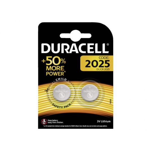 Barbieri duracell batteries cr2025 - 2pieces.