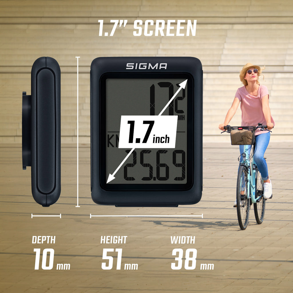 SIGMA SPORT fahrradcomputer "bc 5.0" sigma bike computer bc 5.0 wireless