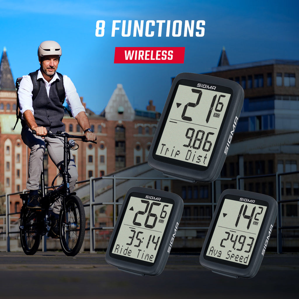 Sigma Sport Benelux Sigma bc 8.0 ats fietscomputer draadloos