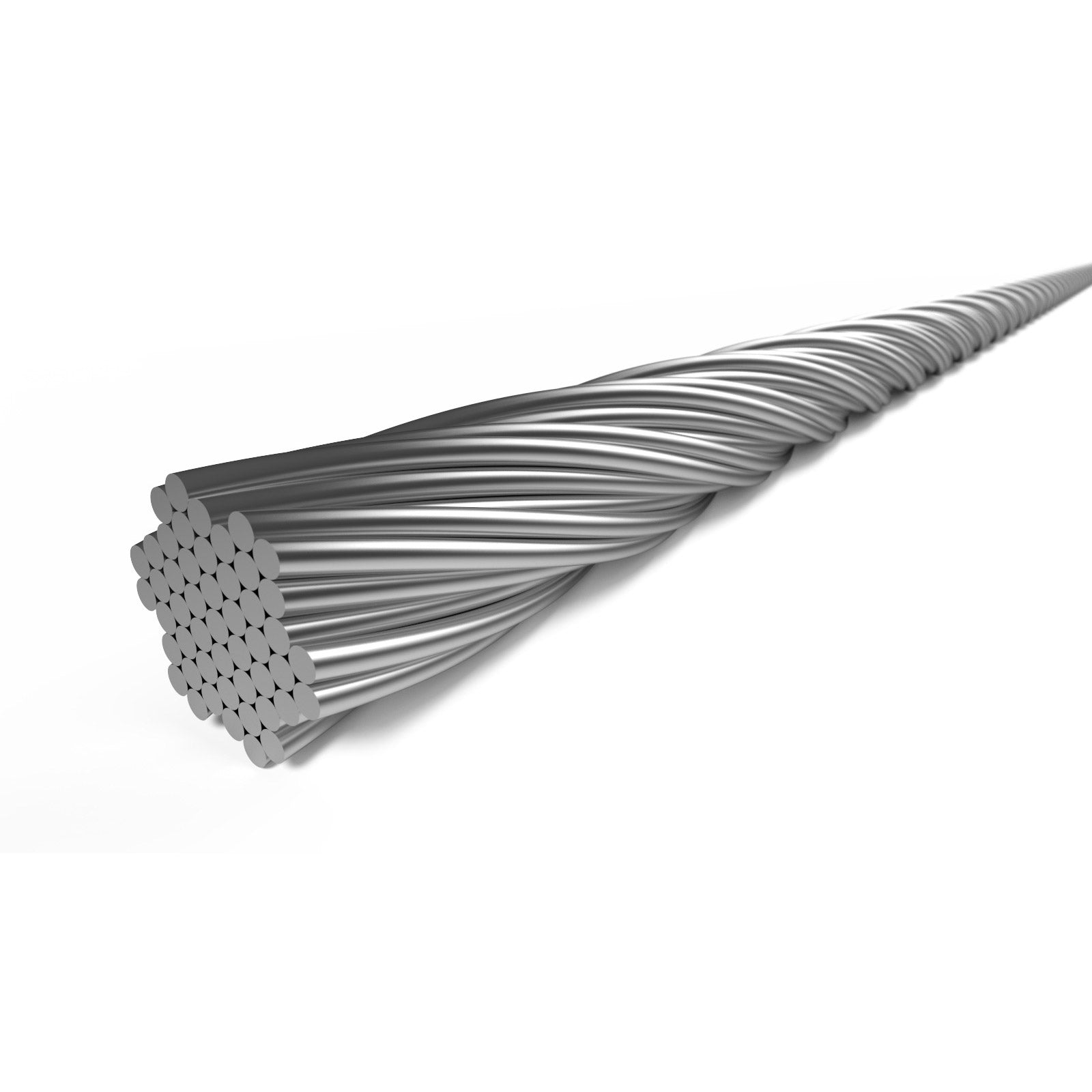 Elvedes rem binnenkabel 2250mm v-nippel 6412rvs-49