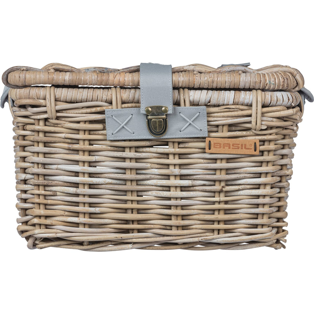 Basil Denton fietsmand medium grijs