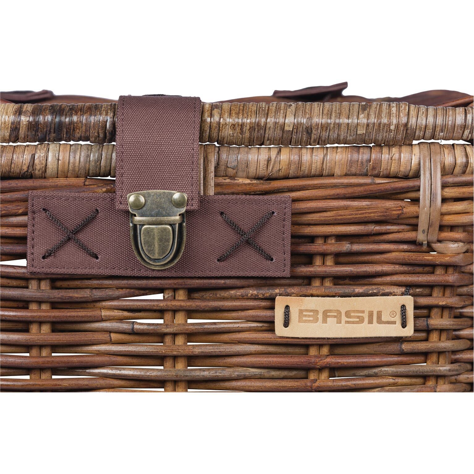 Basil Denton - fietsmand - small - bruin