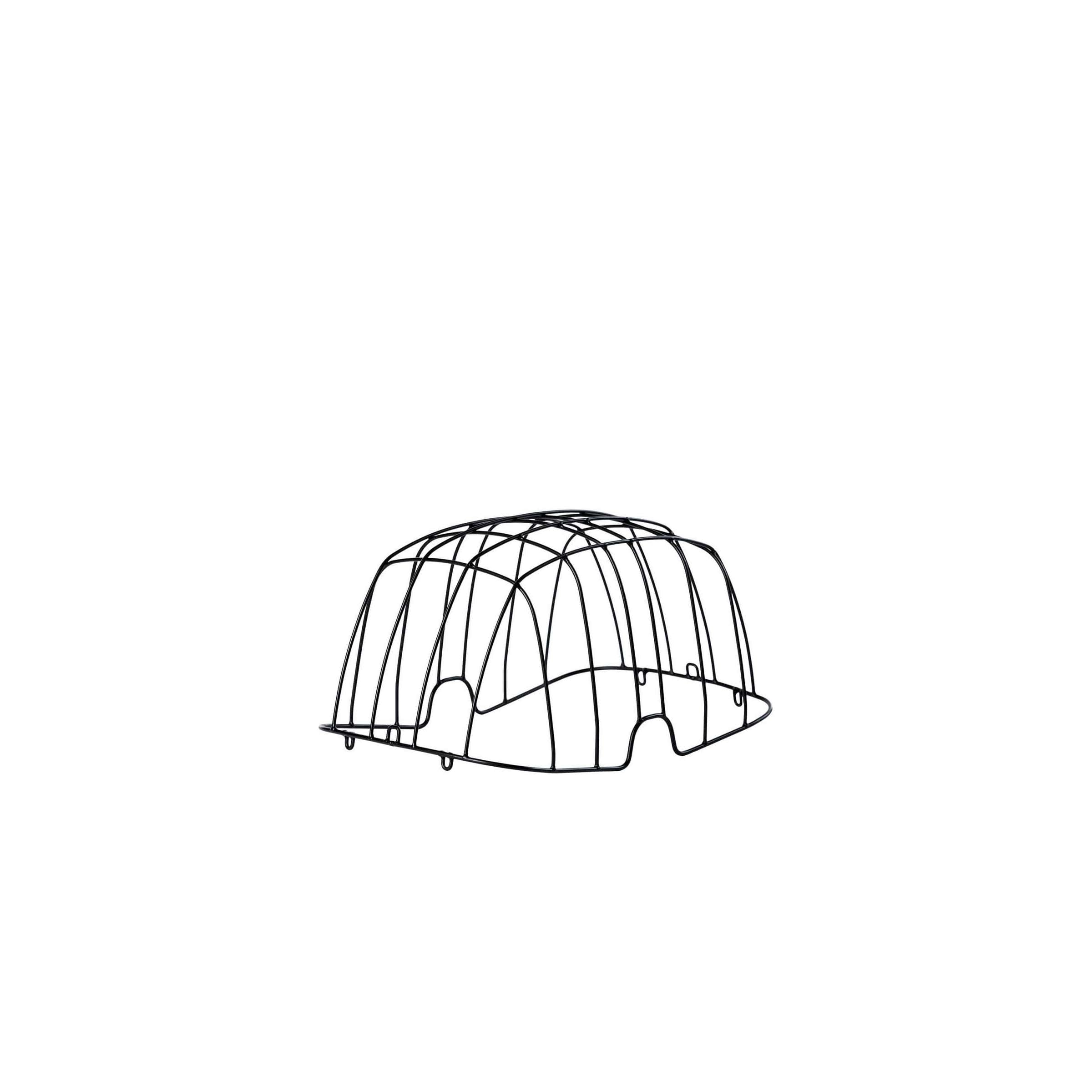 BASIL Draadkoepel voor hondenfietsmand buddy space frame 43,5 x 30 x 24,5cm - zwart