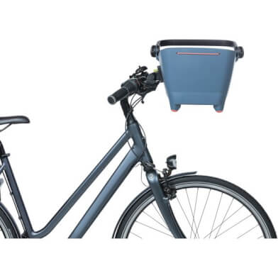 Basil Buddy KF - hondenfietsmand - voorop - faded denim