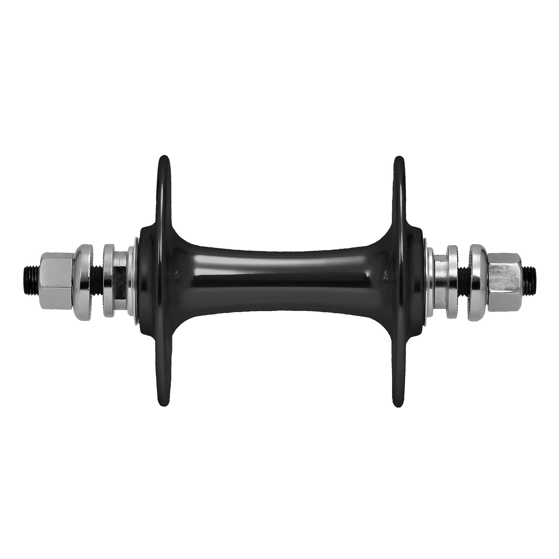 Sturmey archer voornaaf hbt30-f fr.hub st.archer high flange alu 32h black