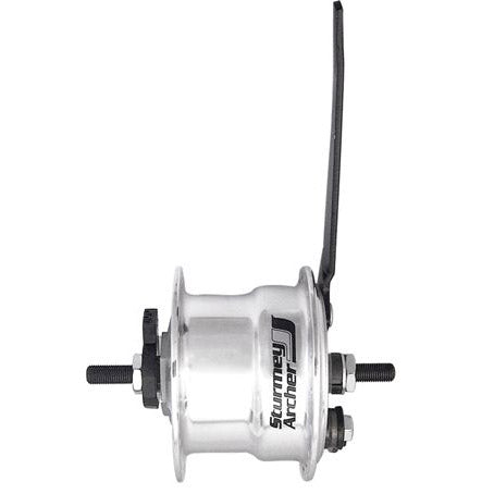 Sturmey archer naafdynamo xl-fdd 3,0 nabendyn. w.brake drum 90mm fl.