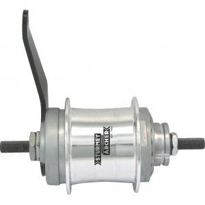 Sturmey archer versnellingsnaaf onderdelenset duomatic kick-shift two-speed hub silver st.a with back pedal 32 hole