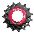 Sunrace sluitring met kransjes 10v 11 13 15t zwart