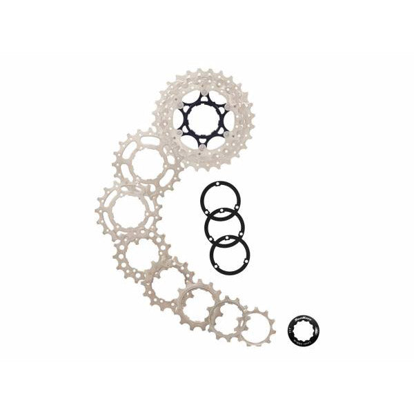 SunRace cassette 11-32t 10 speed metallic