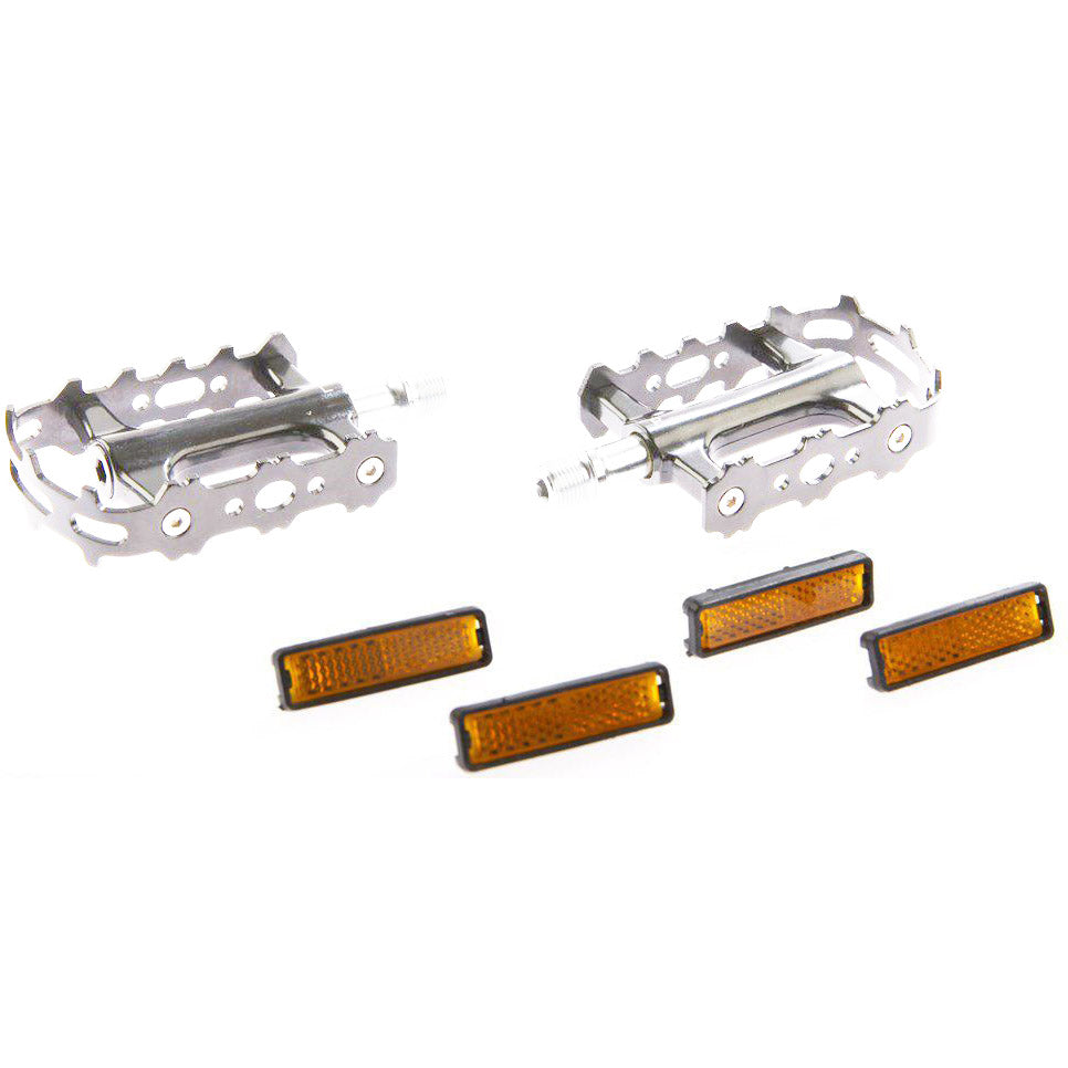 Tecora e pedalen all-round zilver