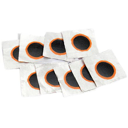 ronde bandenplakkers 16 mm zwart 8 stuks