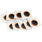 ronde bandenplakkers 16 mm zwart 8 stuks