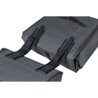 BASIL Tas urban dry dubbel zwart | 50l