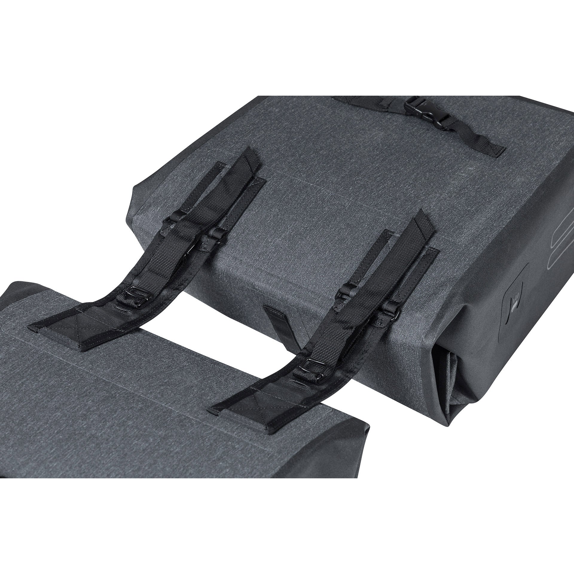BASIL Tas urban dry dubbel zwart | 50l