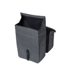 BASIL Tas urban dry dubbel zwart | 50l