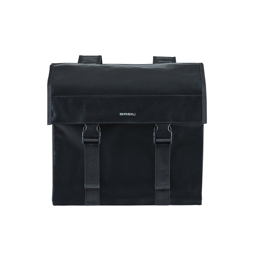 Basil B.V. Dubbele fietstas basil urban load 48 liter 41 x 18 x 46 cm - zwart reflective