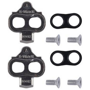 Look schoenplaatjes x-track mtb 6° grijs